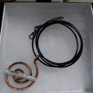 Sterling/copper necklace